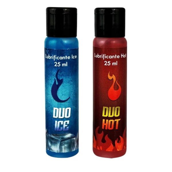 DUO HOT E ICE GEL LUBRIFICANTE ESQUENTA E LUBRIFICANTE ESFRIA 25ML
