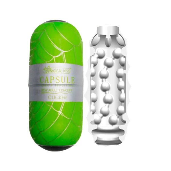 CAPSULE CLICKER MASTURBADOR CÁPSULA MAGICAL KISS