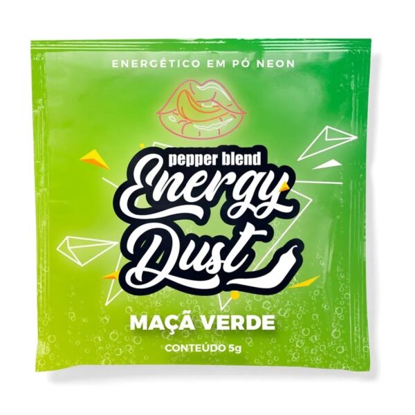 ENERGY DUST ENERGÉTICO EM PÓ 5G LINHA NEON VIBES PEPPER BLEND