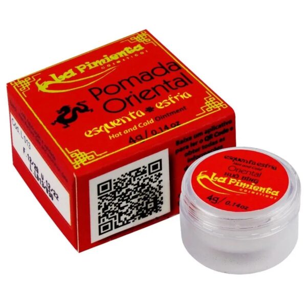 POMADA ORIENTAL HUO BING CREME DE MASSAGEM 4G LA PIMIENTA