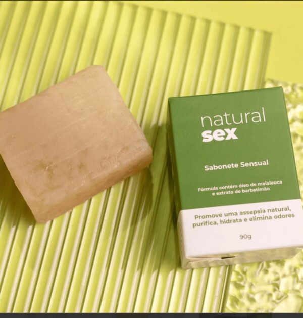 Sabonete Íntimo em Barra Natural Sex - 90g