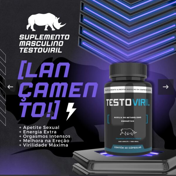 Disposição Sexual Masculina Testoviril - 60 Comprimidos