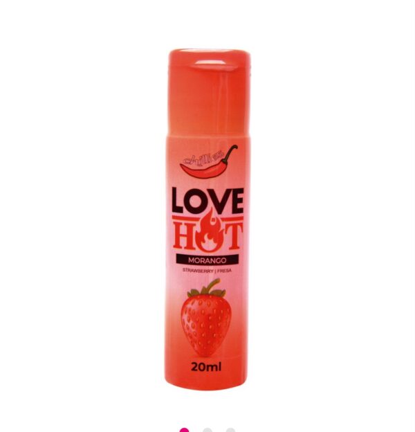LOVE HOT ÓLEO BEIJÁVEL AROMÁTICO 20ML CHILLIES
(Consultar sabores disponíveis)