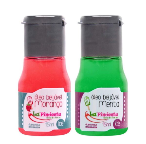 ÓLEO BEIJAVEL ICE 15ML LA PIMIENTA
(Consultar sabores disponíveis)