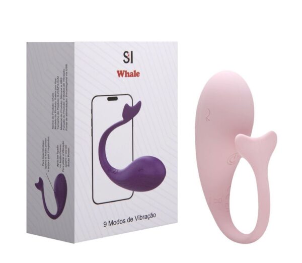 VIBRADOR BALEIA WHALE 9 MODOS APLICATIVO